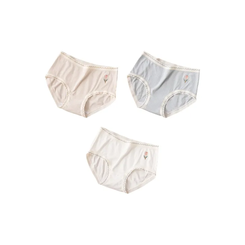 PLANDOO Underpants Women's 3 Pack-12
