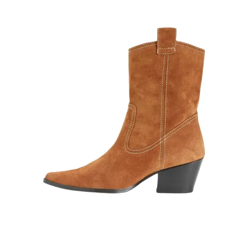 Staud Ankle Boots Women's Tan