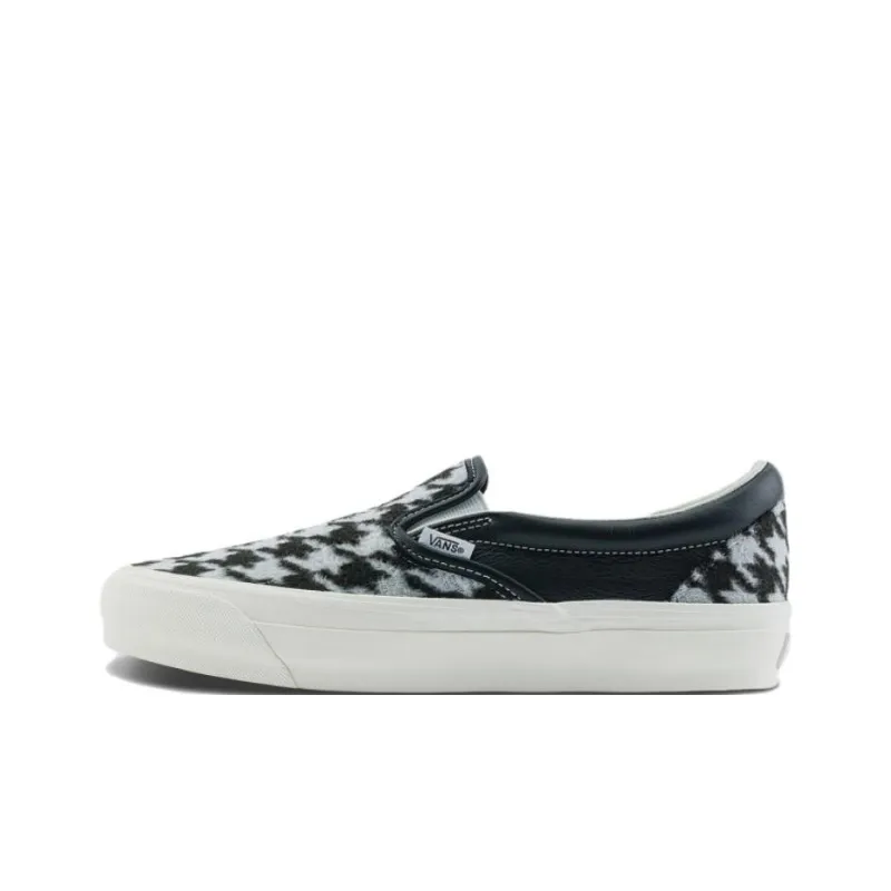 Slip On Premium Vans 98 'Houndstooth Pack Black'-0