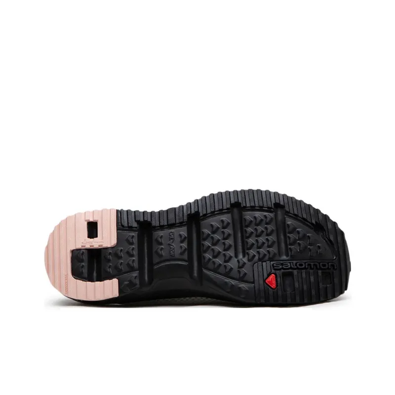 SALOMON RX Slide 3.0 Odor Resistant Slip Resistant Closed Toe Slippers Unisex Gray Black-3