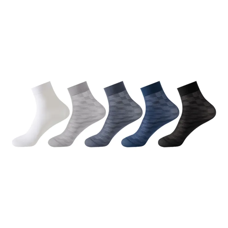 Lanza Mid Calf Socks Men's 5 Pack-0