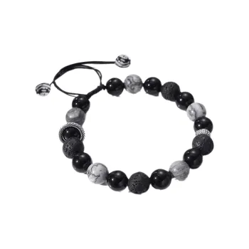 ZHONGLING Obsidian Bracelets Unisex