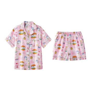 Wabi Town Pajama Set Women's Pink
