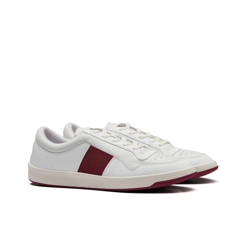 EQLZ EQUALIZER 1970 Lightweight Low Top Vintage Basketball Shoes Unisex Campus Red-2