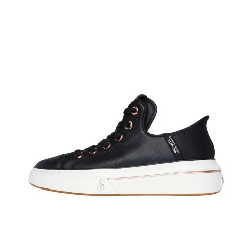 Skechers Slip Ins Anti Slip Wear Resistant Low Top Casual Shoes Women's Black