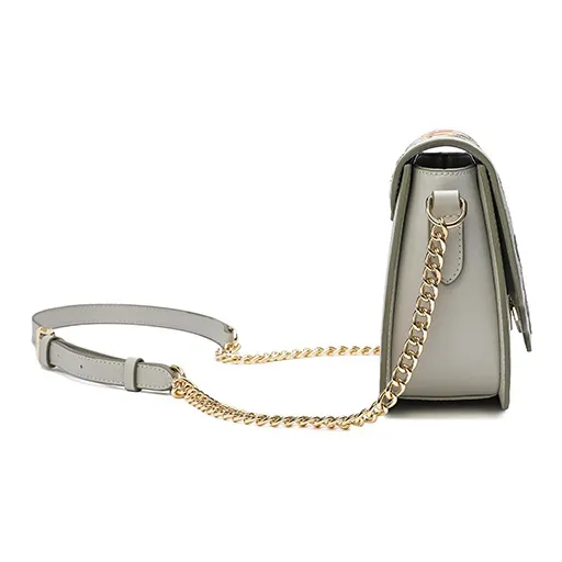 Ancient Yi Xi Crossbody Bags Jade Hairpin Asphalt Gray-3