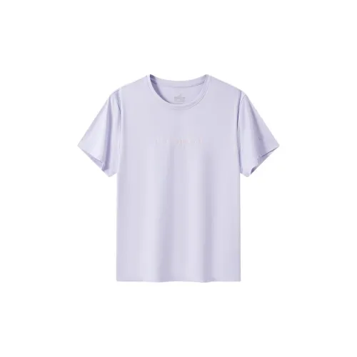 XTEP Variety Training Collection T-Shirts Women's Sheer Purple