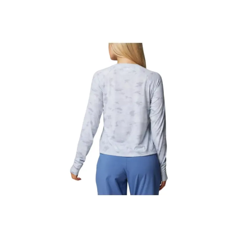Columbia Raglan Sleeve T-Shirt Women's Gray-1
