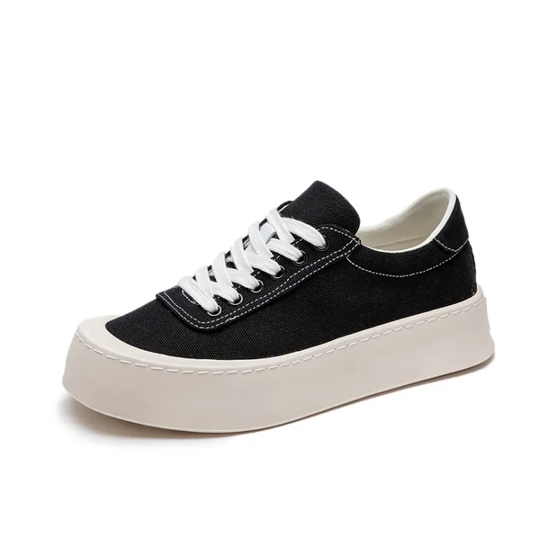 Little Red Man Low-Top Casual Canvas Shoes Men's-1