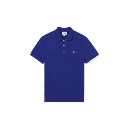 LACOSTE Polo Shirts Men Royal Blue