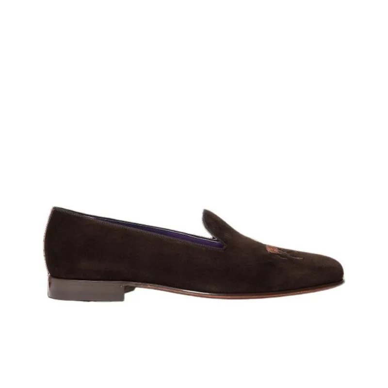 LAUREN RALPH LAUREN Alonzo Loafers Men's Brown-1