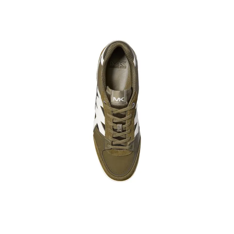 MICHAEL KORS Rebel Low-Top Skateboard Shoes Women's Green-3