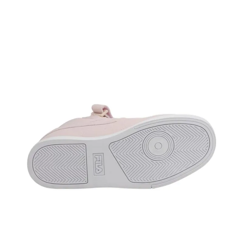 FILA Vulc 13 Shoes Cushioning Wear-Resistant High-Top Skateboard Shoes Women's Pink-4