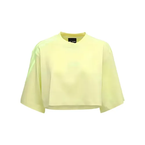 Adidas IVY PARK T-Shirts Women's Yellow