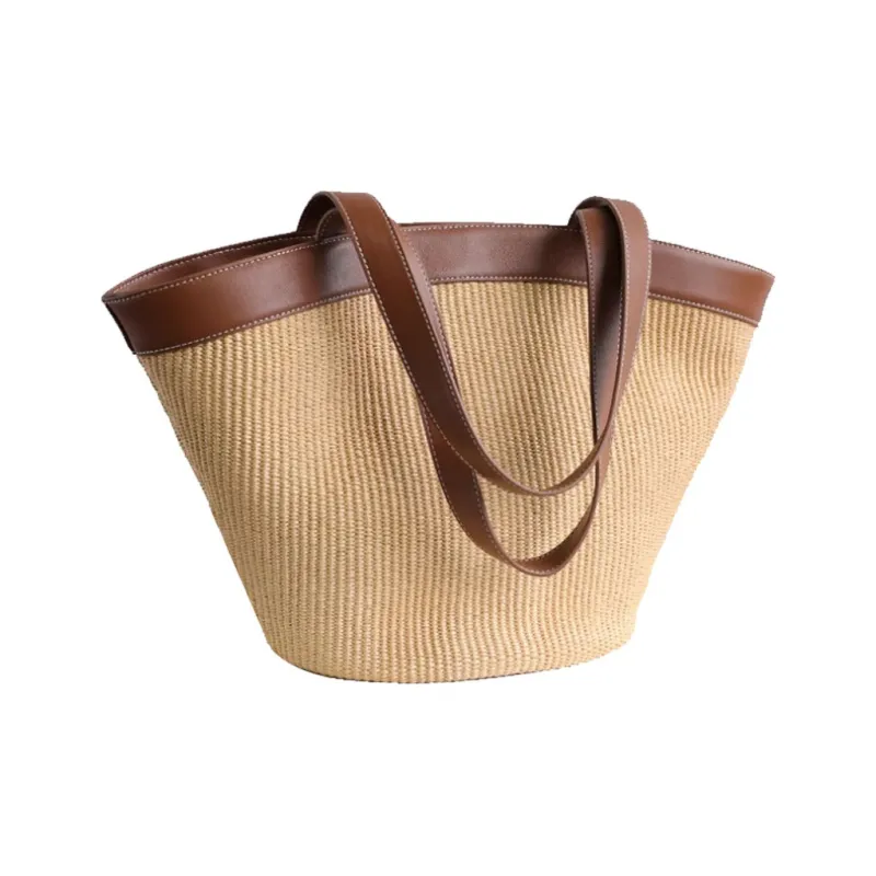 Abbott-VINTAGE Handbags Large/Chocolate Brown-2