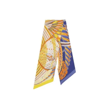 FERRAGAMO Silk Scarves Women's Yellow