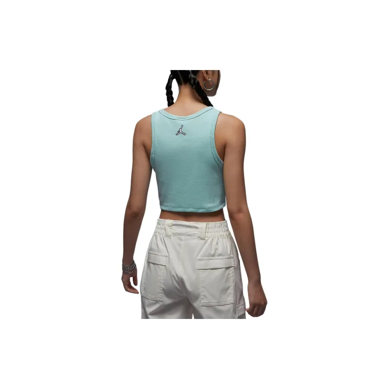 Jordan Jumpman Sport Vests Women's Light Dew Green-1