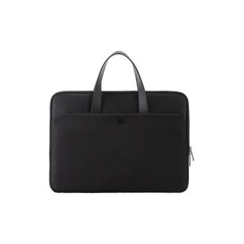 HAWA Polyester Laptop Bag Regular Unisex Black/Gray/Pink