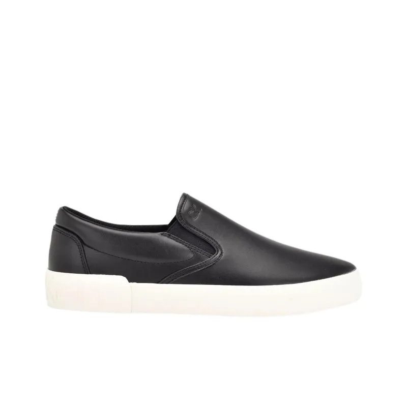 CALVIN KLEIN Ryor Low-Top Skateboard Shoes Men's Black-1