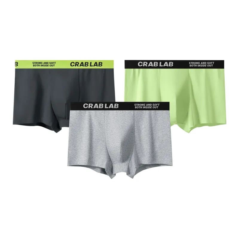 Crabsecret Boxer Shorts Men's 3 Pack-9