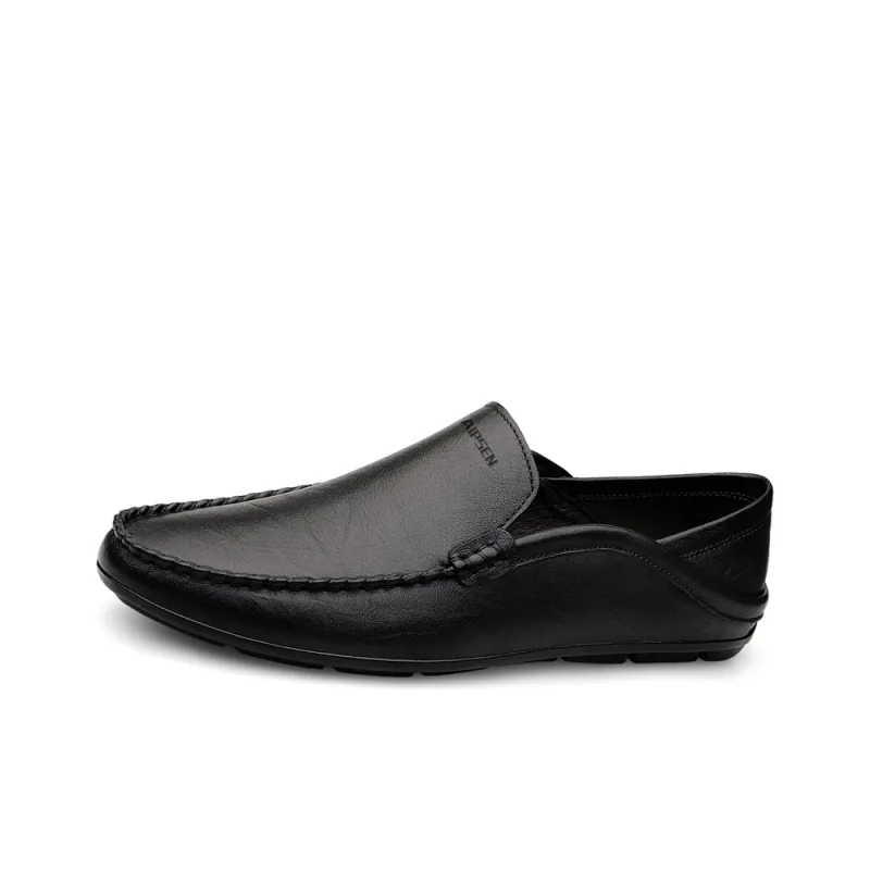 AIPSEN Beanie Shoes Men's Black-2