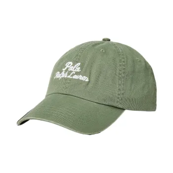 Polo Ralph Lauren Cotton Baseball Caps Unisex Workwear Green