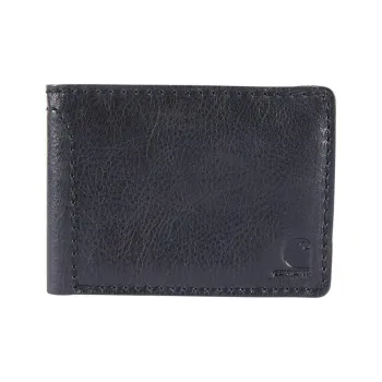Carhartt Leather Wallet Men's Black