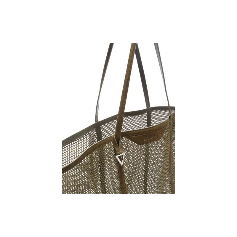 The Attico Via Del Mare Mesh Tote Bag-3