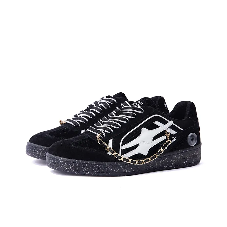 KILLWINNER Skateboard Shoes Unisex Low Top Black-2