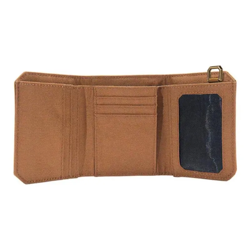 Carhartt Nylon Wallet Unisex Brown-2