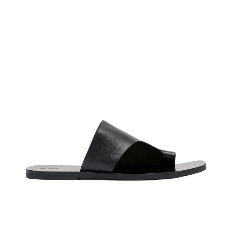 ST. AGNI Flip Flops Women's Black-1
