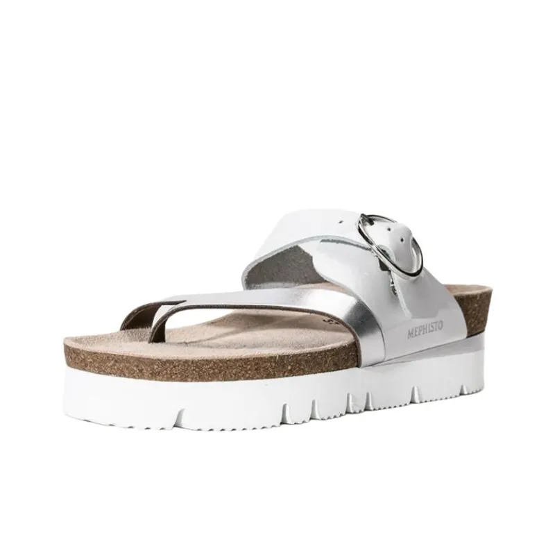MEPHISTO Rubber Sole Slip-Resistant Flip Flops Women's-7