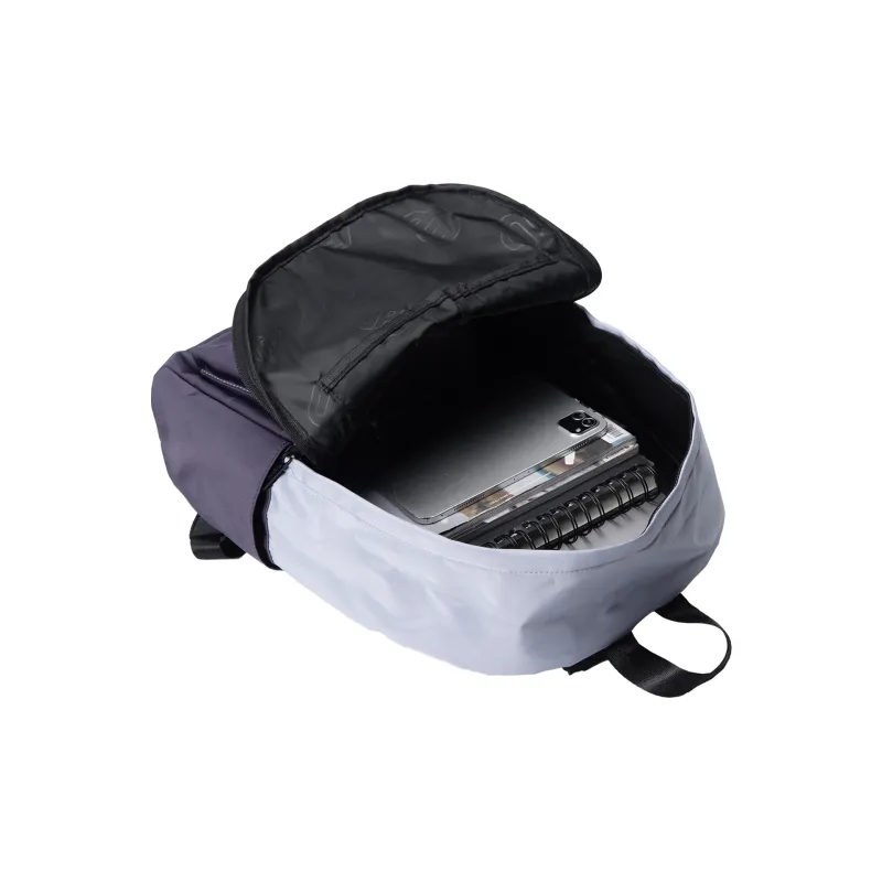 TURN UP Polyester Backpack Unisex Lavender-3