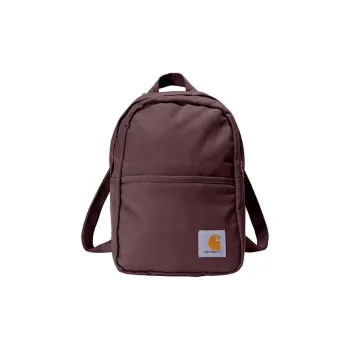 Carhartt Polyester Backpack Mini Unisex Burgundy
