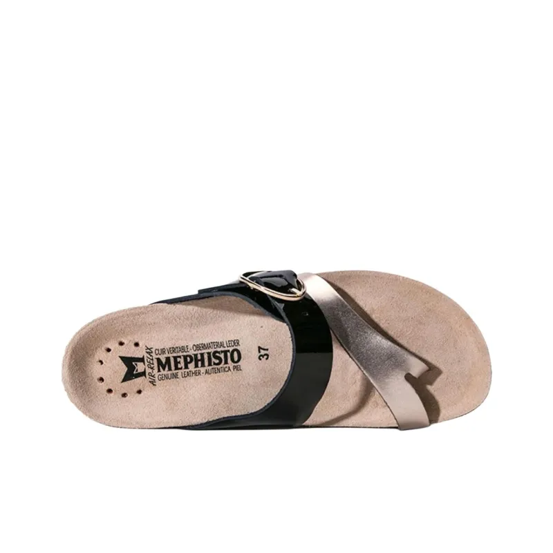MEPHISTO Rubber Sole Slip-Resistant Flip Flops Women's-4