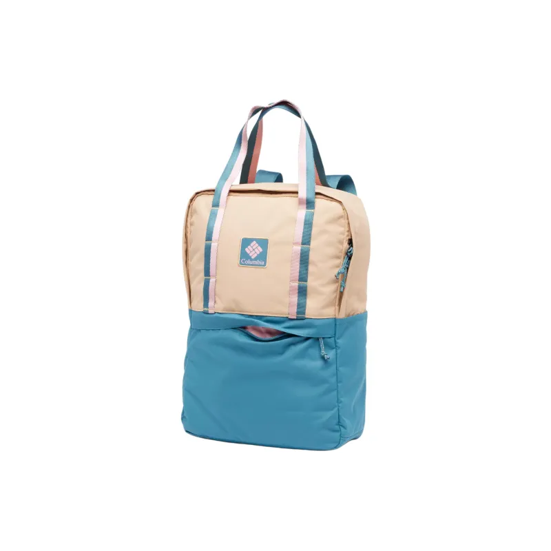 Columbia Polyester Backpack Unisex Blue & Light Umber-2