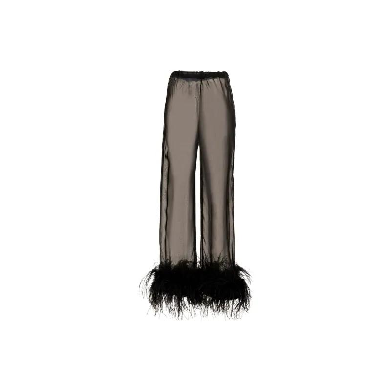 Oséree Sheer High Waist Pants-1