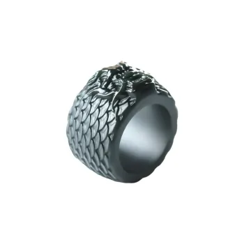 Zhen Yu Zhen Pin Hetian Jade Rings Men's Green Jade