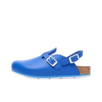 Birkenstock Slip Resistant Wrap toe Slippers Women's Blue