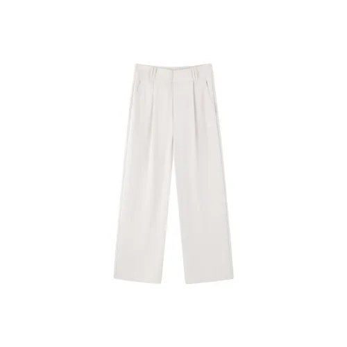 PEACEBIRD Casual Pants Women's Off White