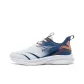 White Dark Blue Orange