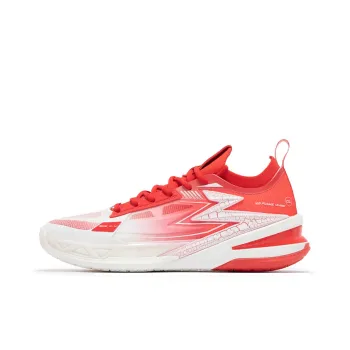 361° BIG3 5.0 Pro Basketball Shoes Men Low Top Rosefinch Red/Feather White
