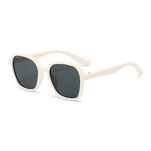 and dark sunglasses'