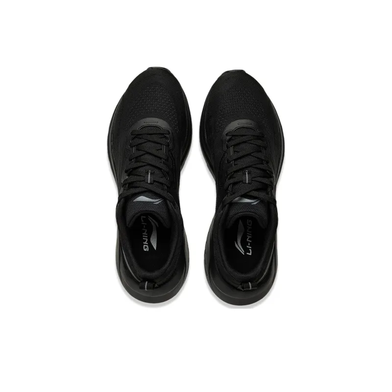 LiNing YunQue Wear-Resistant Low-Top Casual Running Shoes Men's Black-2