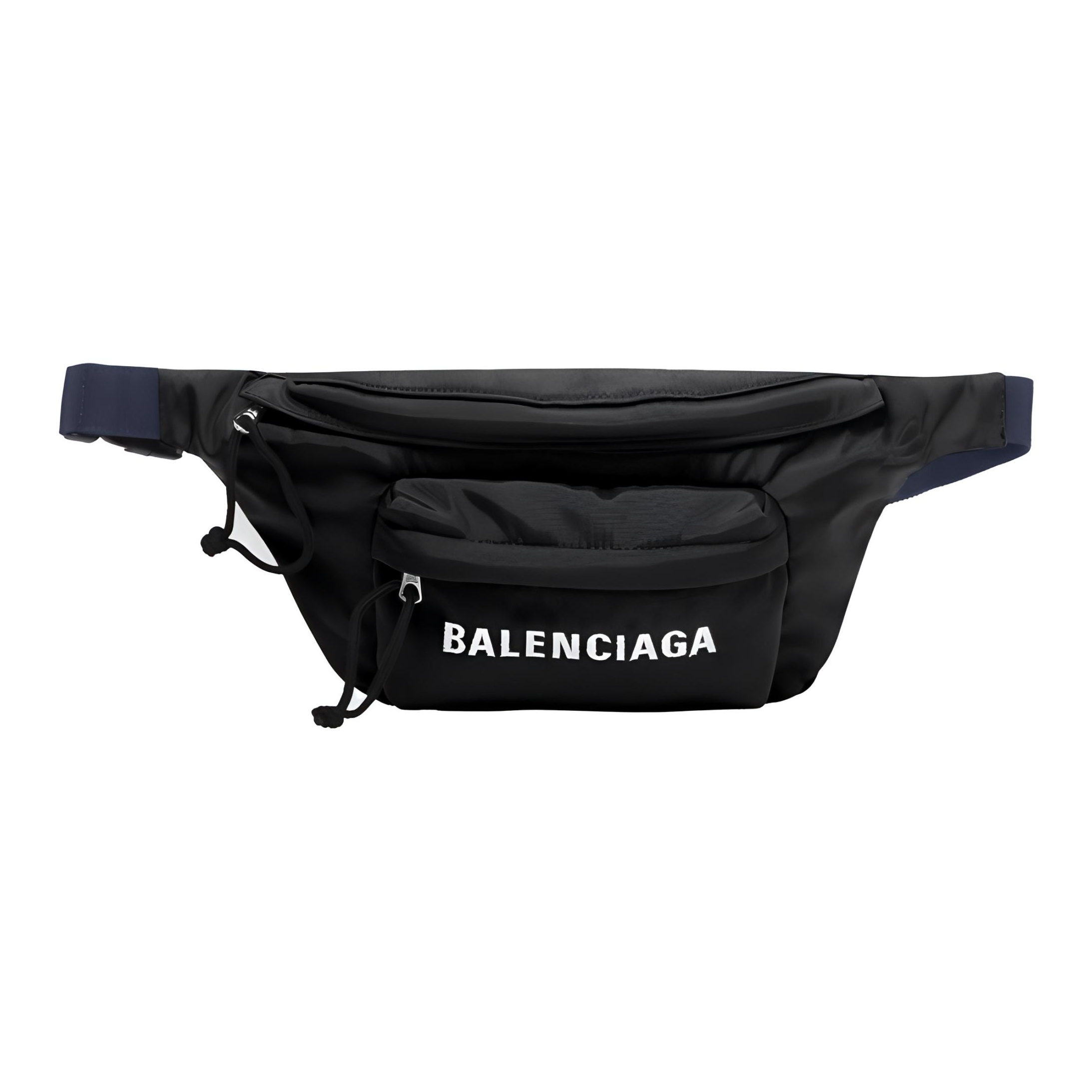 Balenciaga fanny pack black deals