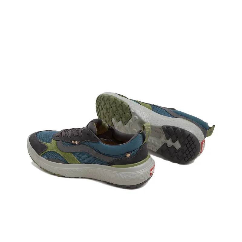 Vans UltraRange Anti-Slip Wear-Resistant Low-Top Skateboard Shoes Unisex Green Blue-3