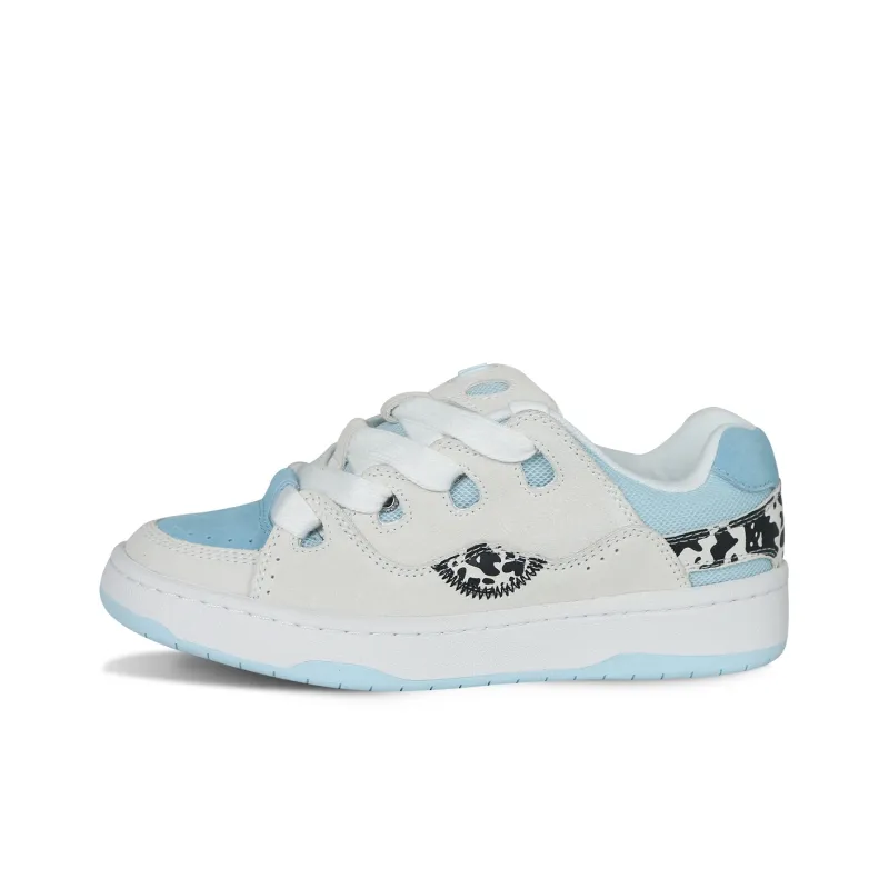 Ollieskate Low Top Skateboard Shoes Unisex Blue-1