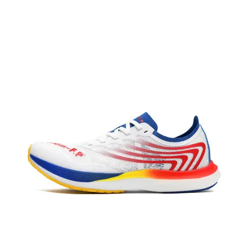 100m-F.P Hurricane 3.0 Pro Running Shoes Unisex Low-Top White, Blue, Red