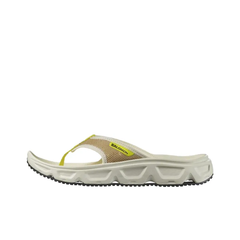 SALOMON Reelax Break 6.0 Quiet Flip Flops Men's Ecru-0