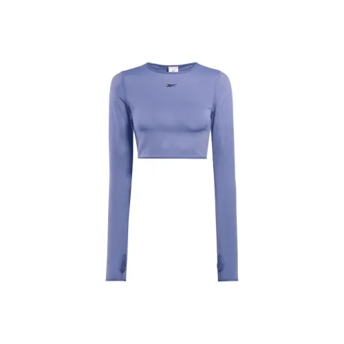 Reebok Studio T-Shirt Women's Blue Purple